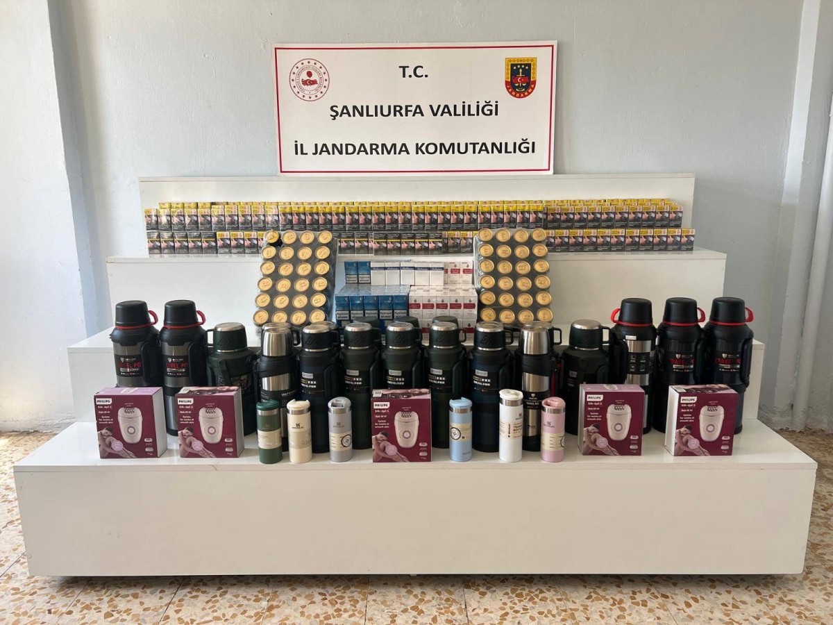 Viranşehir ve Haliliye’de Kaçakçılık Operasyonu