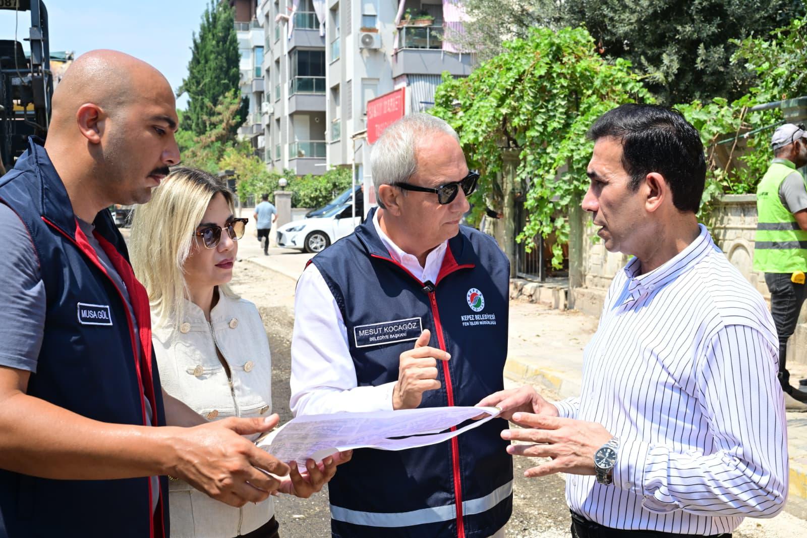Kepez’de yolların konforu için ASAT ile iş birliği