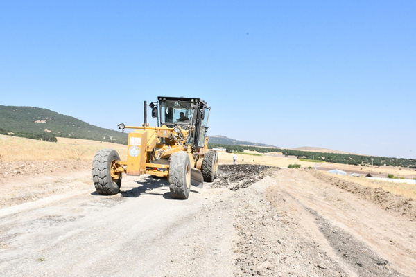 Taşlıkköy Mahallesi'nde ÇİDEM için yol çalışmaları başladı