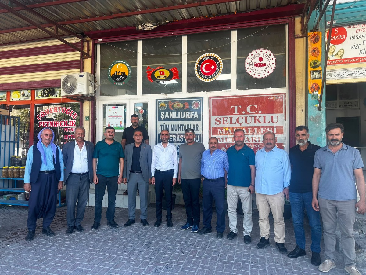 DEM Parti Heyetlerinden Karaköprü ve Eyyübiye’de Muhtar Ziyaretleri