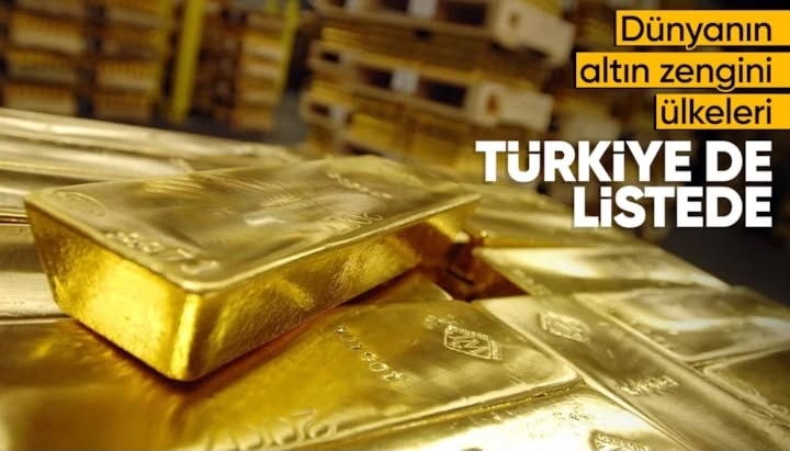 Türkiye, Küresel Altın Rezervlerinde 12. Sıraya Yükseldi: İngiltere ve Suudi Arabistan Geride Kaldı