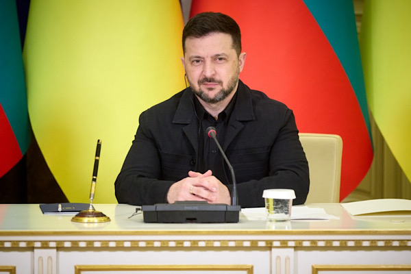 Zelenski: Ukrayna'ya küresel desteği güçlendirmek için çalışıyoruz