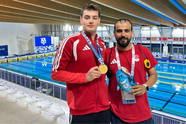 Gaziantep Büyükşehir sporcusu Kaan Efe Kaya, Akdeniz Oyunları’nda altın madalya kazandı
