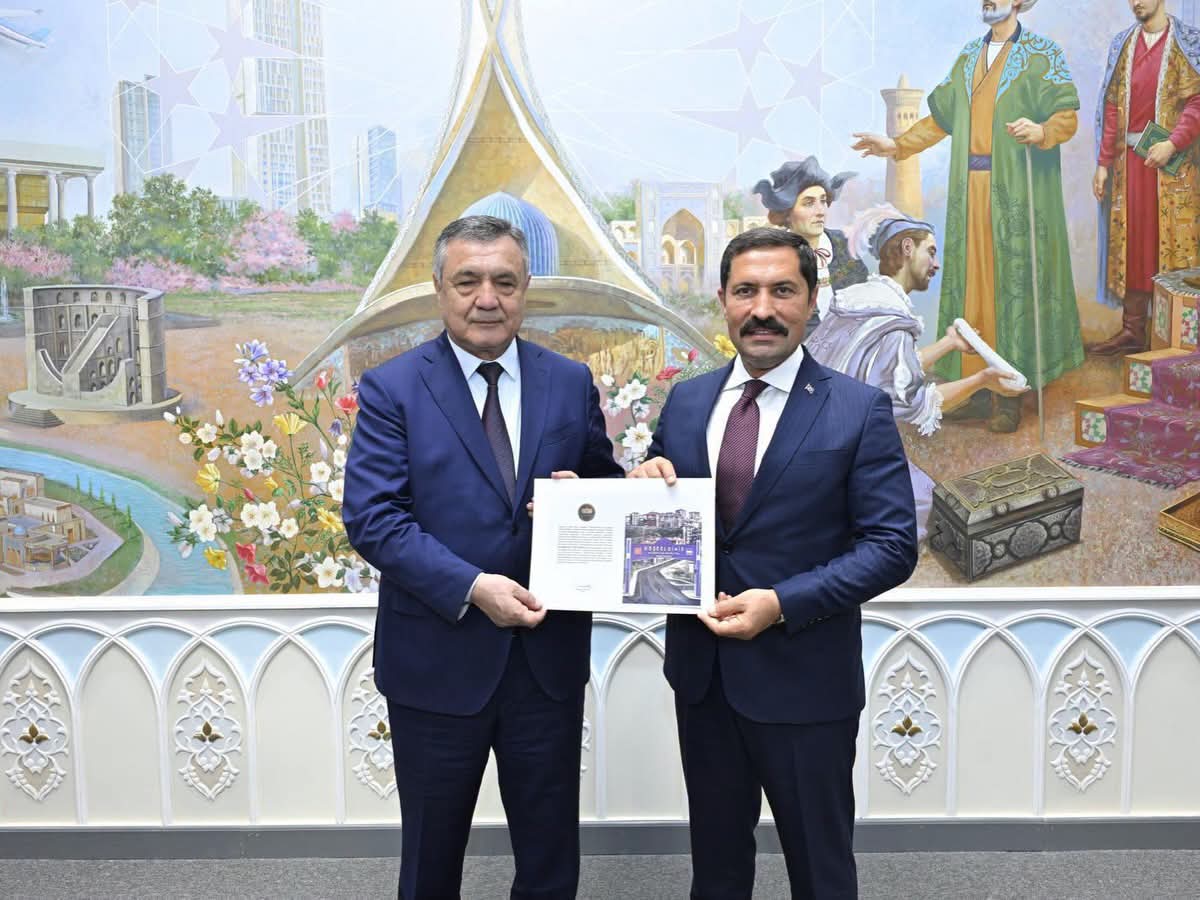 Hatay Valisi Masatlı, Özbekistan Ali Meclisi Yasama Meclisi Başkanı İsmailov ile görüştü