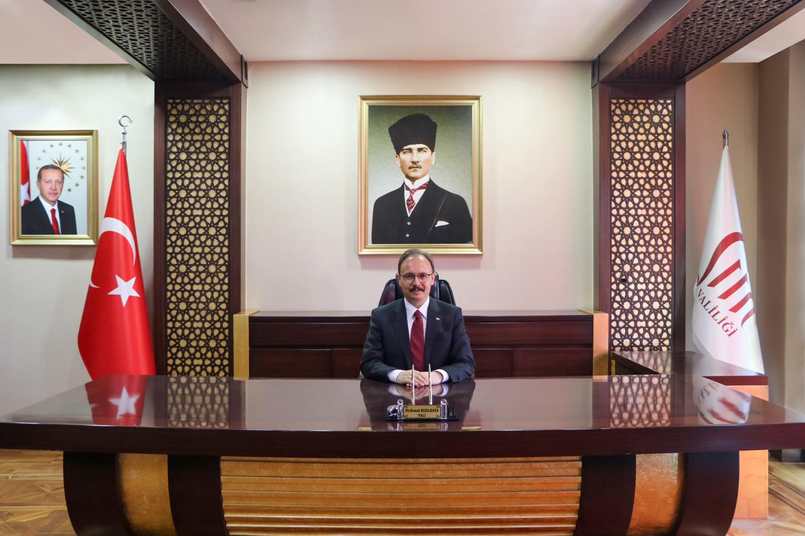Siirt Valisi Kızılkaya’dan 30 Ağustos Zafer Bayramı mesajı