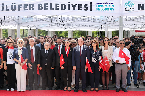 Nilüfer’de 30 Ağustos Zafer Bayramı törenle kutlandı
