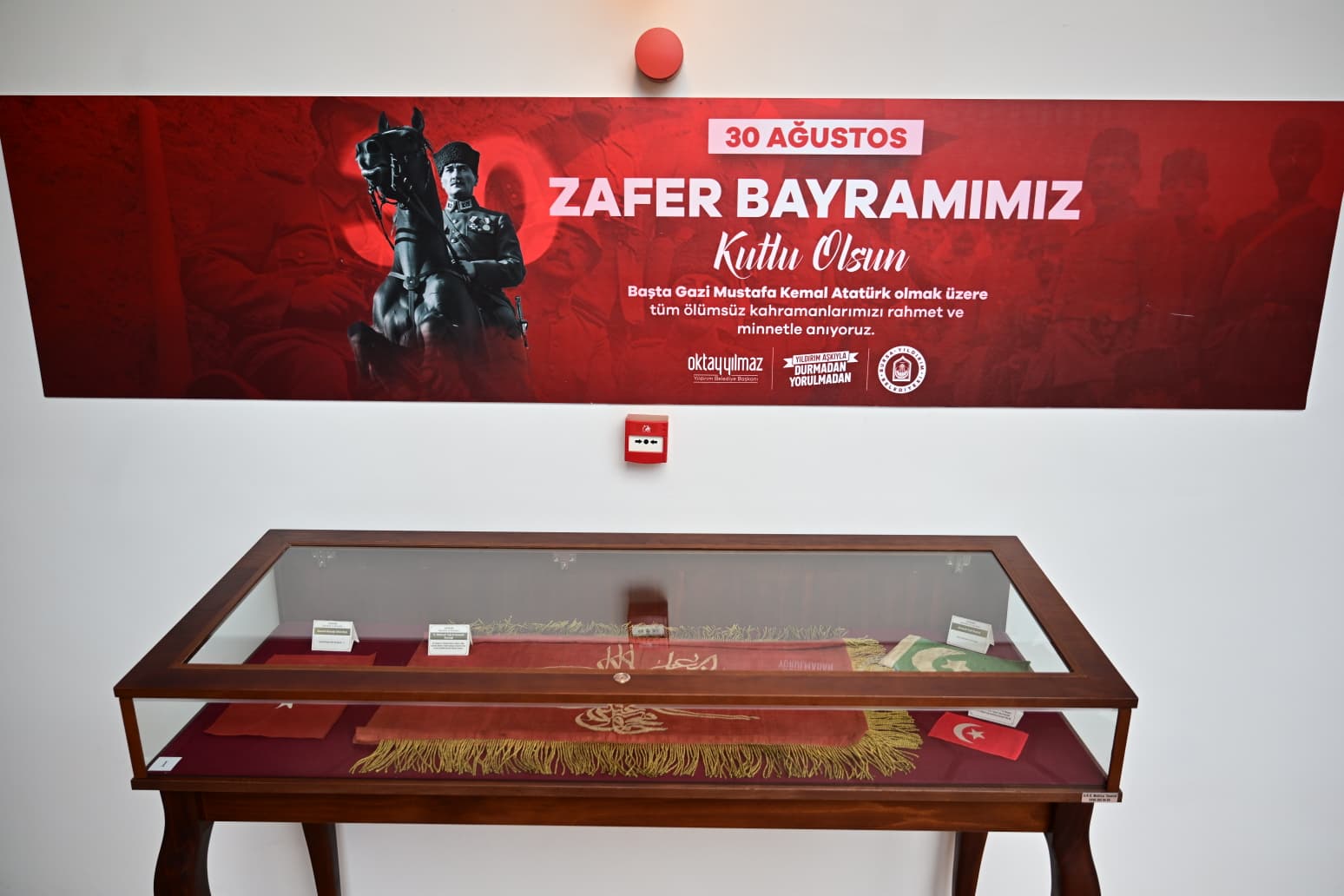 Yıldırım’da Zafer Sergisi ziyarete açıldı