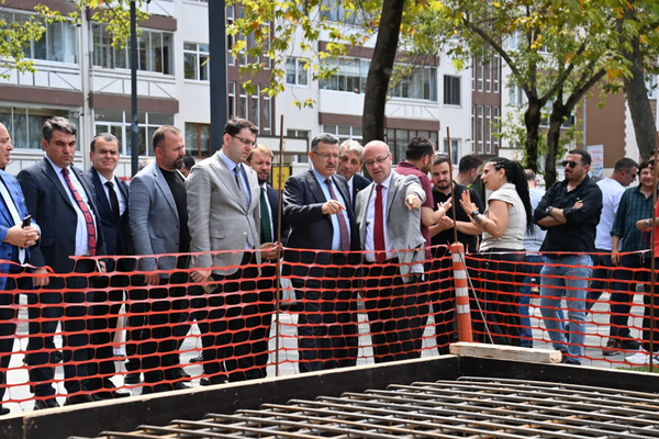 Trabzon’da raylı sistem için temel atılıyor