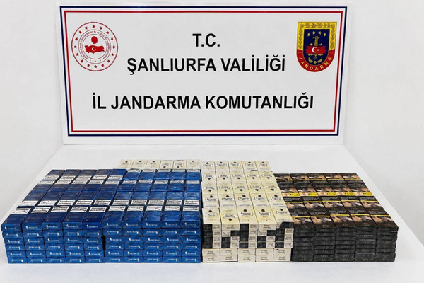 Şanlıurfa’da kaçak sigara ve alkol operasyonu