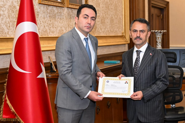 İl Göç İdaresi Müdürü Ülker'den Vali Aktaş'a veda ziyareti