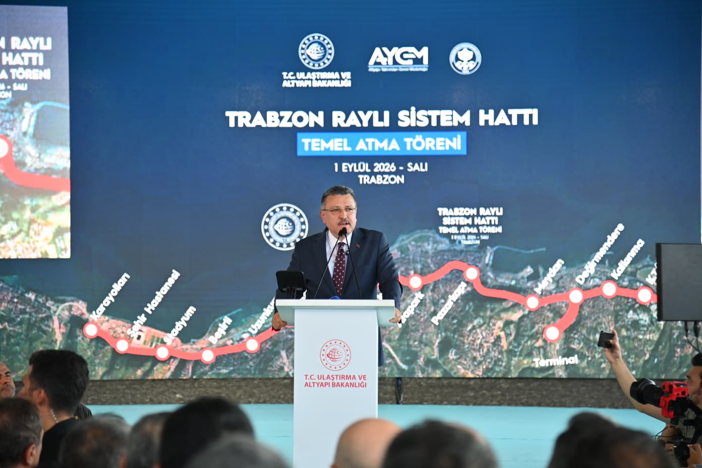 Başkan Genç’ten Raylı Sistem Temel Atma Töreni'ne katılan vatandaşlara teşekkür
