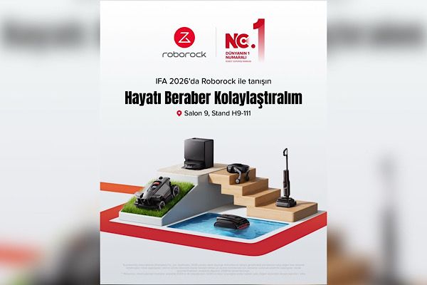Roborock IFA 2026’da yeni nesil temizlik ekosistemini tanıtıyor