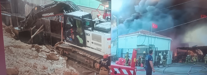 Başakşehir’de İnşaatta Göçük! 1 İşçi İçin Arama Kurtarma Çalışması