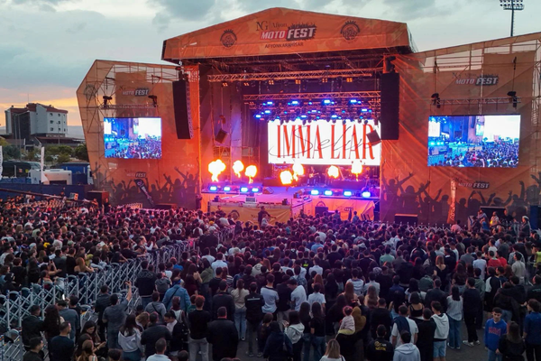 Afyon Motofest’te üçüncü gün konserlerle devam etti