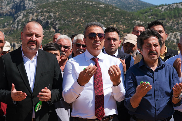Karaman’da 600 dekar tarım arazisi sulama sistemine kavuştu