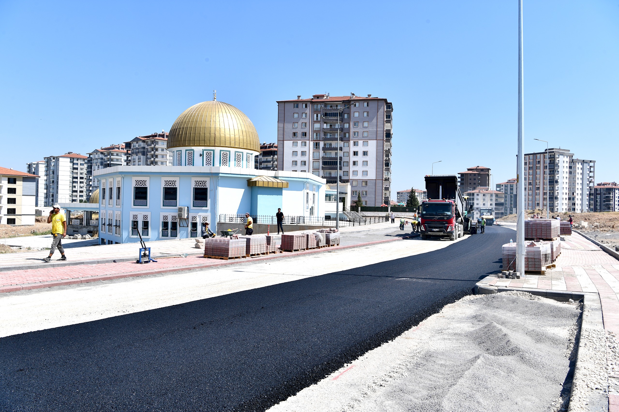 Malatya'da Yakınca Mahallesi'nde altyapı ve yol çalışmaları tamamlandı