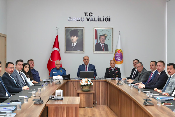 Ordu'da 2026'nın ilk 8 ayına ilişkin asayiş verileri açıklandı