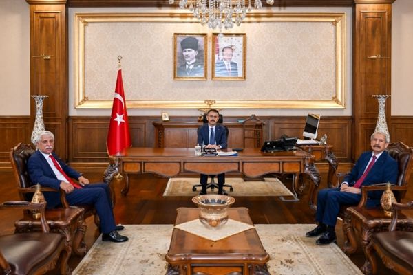 Vali Aktaş’a ziyaret