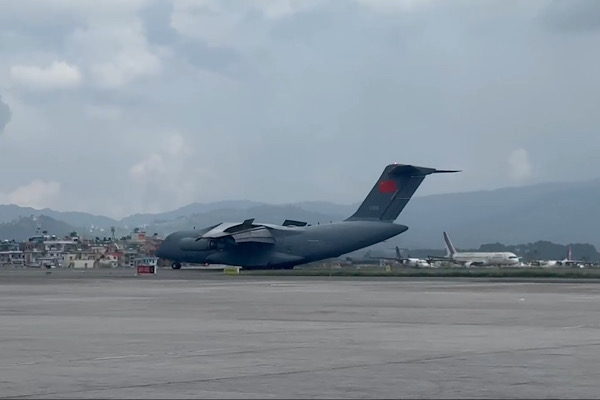 Çin'den Nepal'e dördüncü parti acil yardım ulaştırıldı