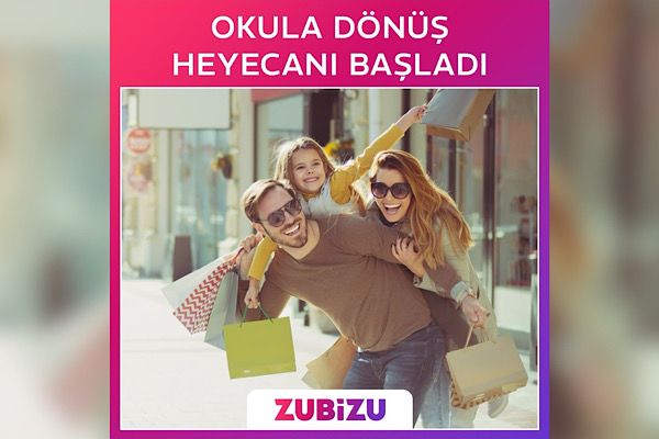 Okula dönüş hazırlıklarına ZUBİZU’dan avantajlı dokunuşlar