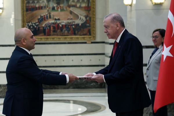 Cumhurbaşkanı Erdoğan, Azerbaycan’ın güven mektubunu aldı