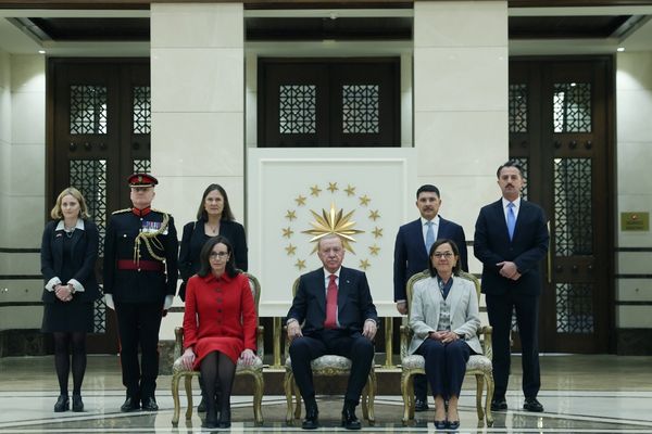 Cumhurbaşkanı Erdoğan, Birleşik Krallık Büyükelçisi Anderson’u kabul etti