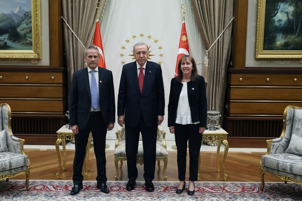 Cumhurbaşkanı Erdoğan, Kanada Büyükelçisi Lebleu’yu kabul etti