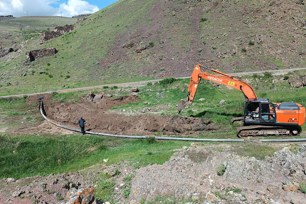 Kayseri'de 3 mahallede kapalı sistem sulama tesisleri tamamlandı