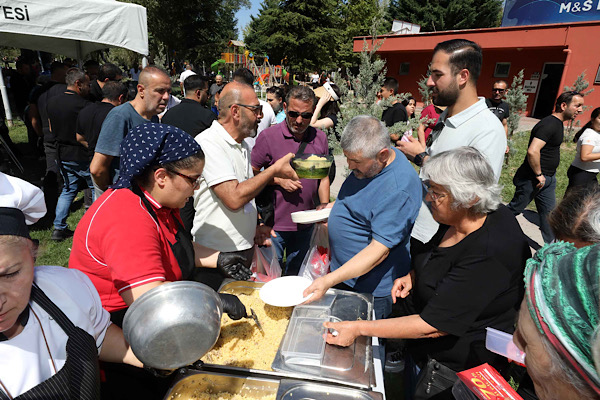 Yenimahalle'de 63. Divriği Pilav Programı düzenlendi