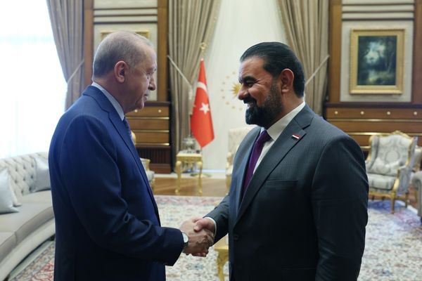 Cumhurbaşkanı Erdoğan, Halbusi’yi kabul etti