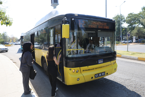 Diyarbakır’da toplu ulaşım hatlarında düzenleme yapıldı