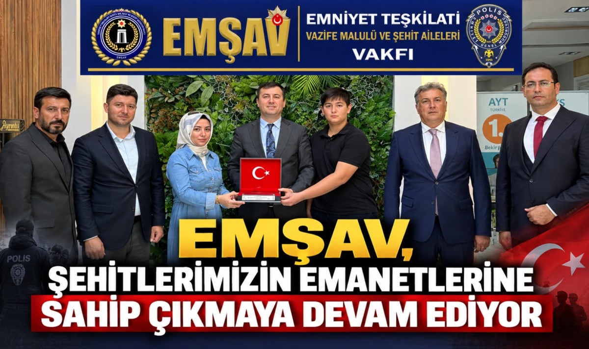 EMŞAV, Şehitlerimizin Emanetlerine Sahip Çıkmaya Devam Ediyor