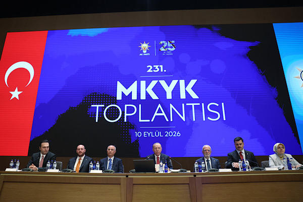 AK Parti MKYK, Cumhurbaşkanı Erdoğan başkanlığında toplandı