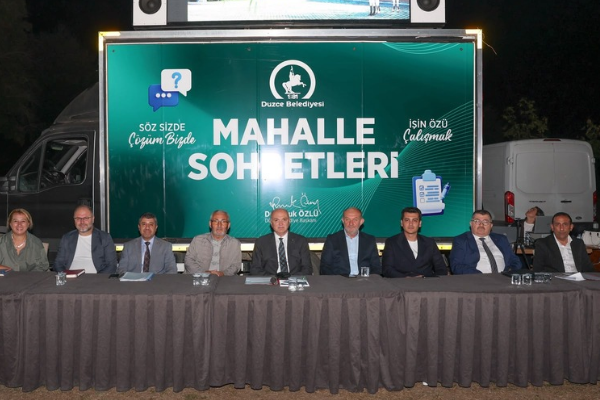 Başkan Özlü, Kirazlı Mahallesi sakinleriyle bir araya geldi