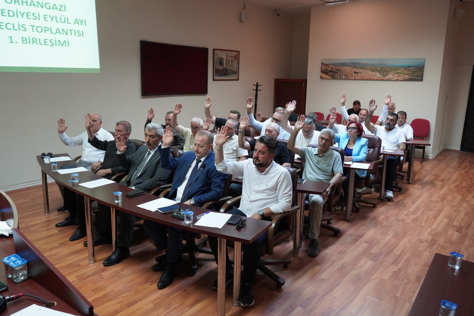 Orhangazi Belediye Meclisi eylül ayı toplantısının ikinci birleşimi yapıldı