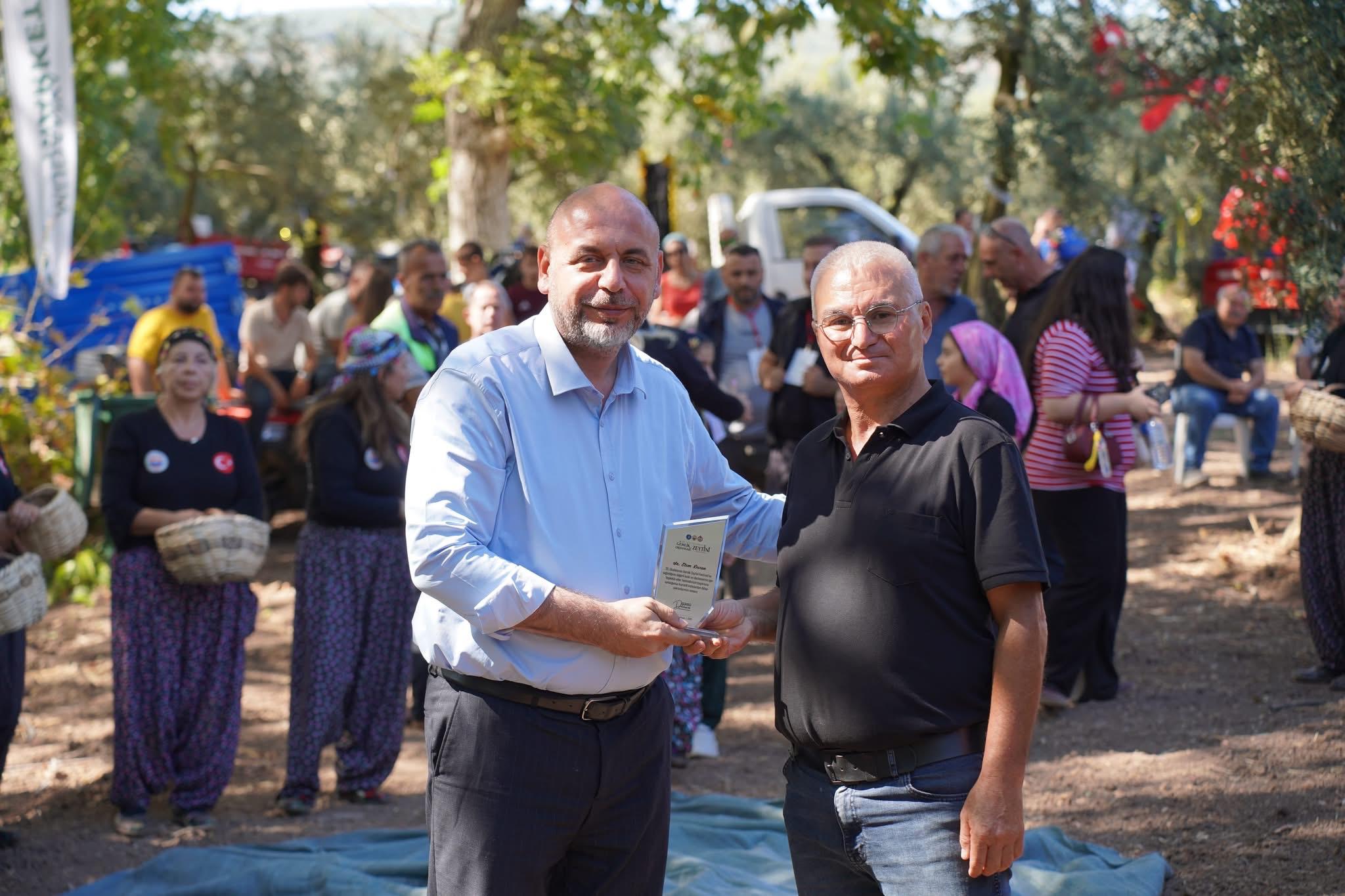 Gemlik’te zeytin hasat sezonu dualarla başladı