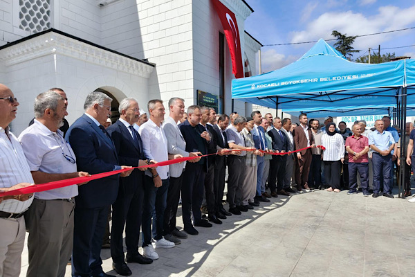 Sapakınar Köyü Camii düzenlenen programla açıldı