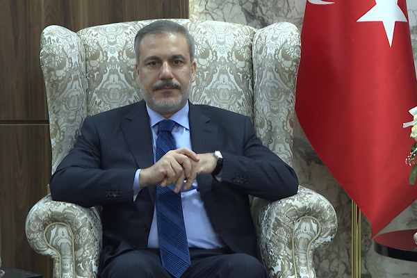 Bakan Fidan, TÜRKPA Genel Sekreteri Hasan’ı kabul etti