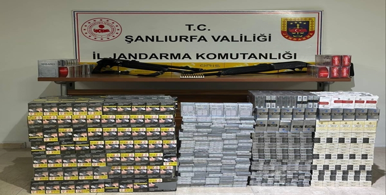 ŞANLIURFA’DA KAÇAKÇILIK OPERASYONU