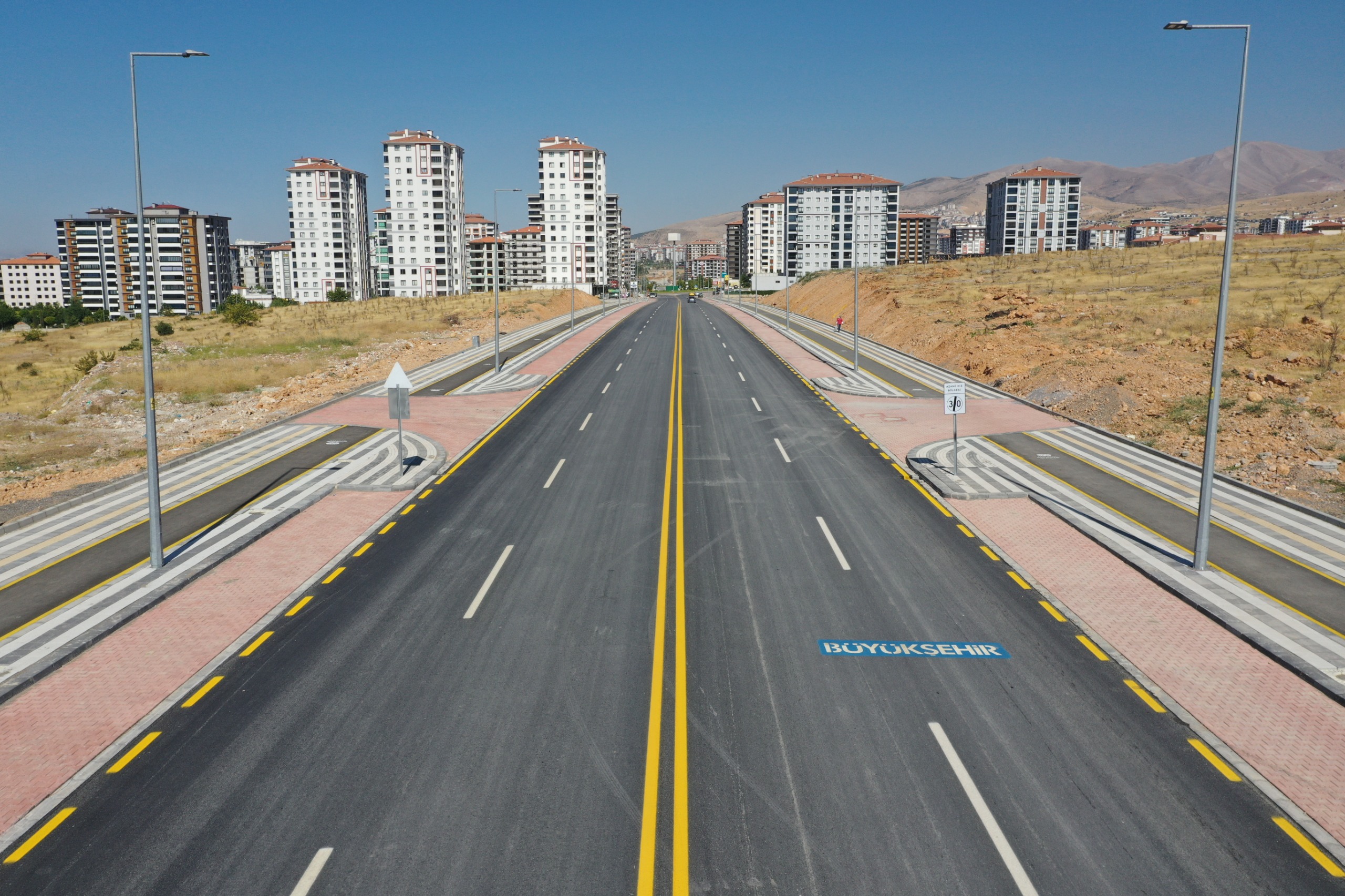 Malatya’da Filistin Caddesi 30 metre genişliğe çıkarıldı
