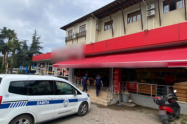 Sapanca’da 8 markette zabıta denetimi