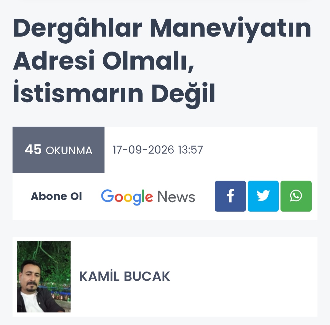 Kamil Bucak’tan Şanlıurfa’daki Dini Yapılarla İlgili Dikkat Çeken İddialar