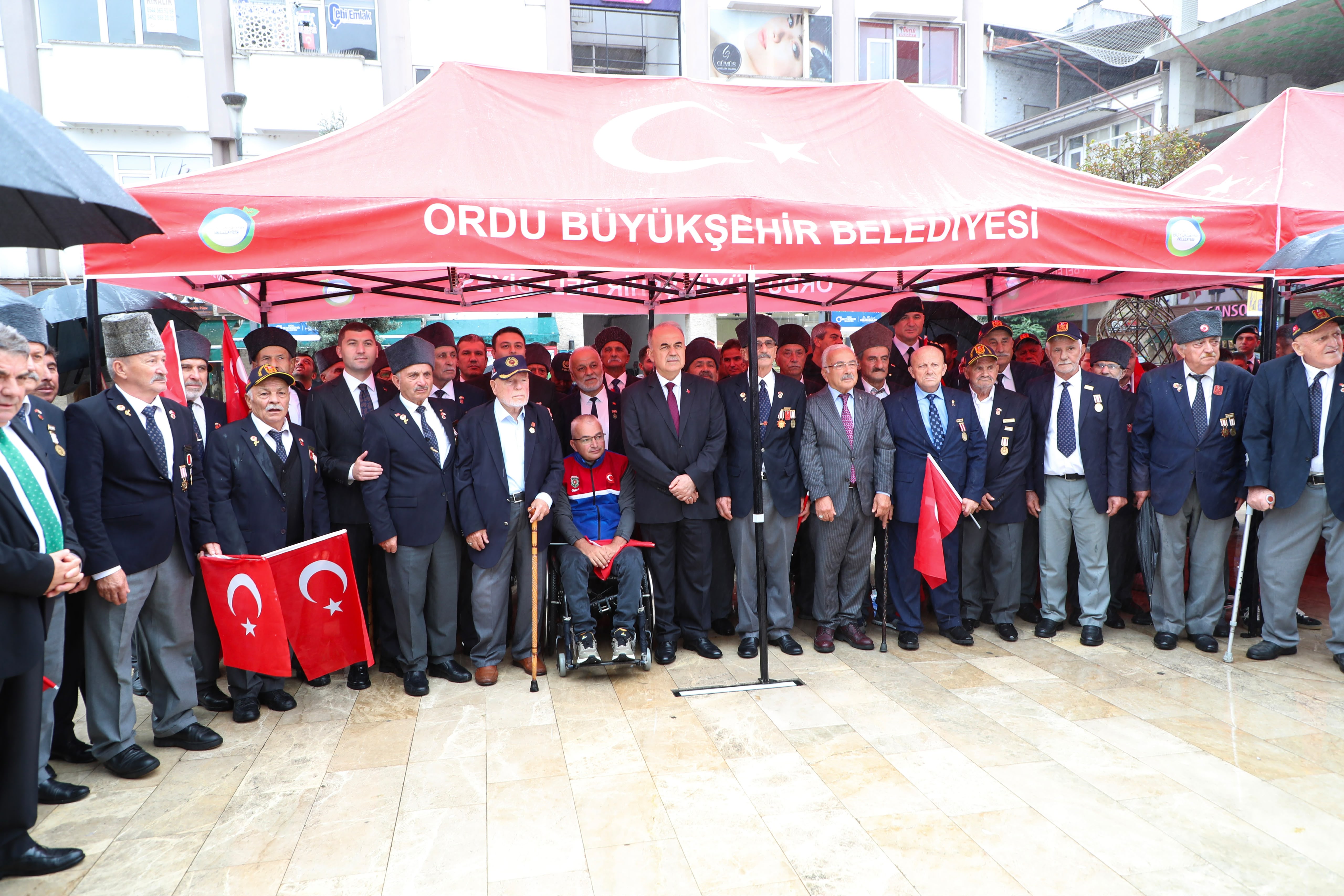 Ordu’da 19 Eylül Gaziler Günü anma programı başladı