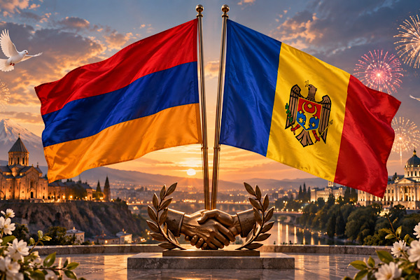 Moldova'dan Ermenistan'ın bağımsızlığının 35. yıl dönümüne kutlama