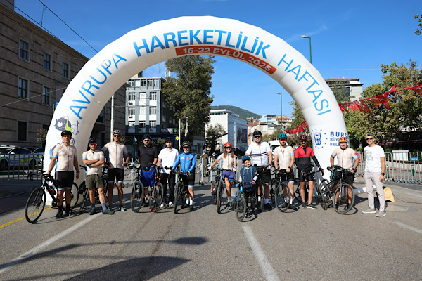 Bursa'da ‘Arabasız Bir Gün, Hareketli Bir Kent’ etkinliği düzenlendi