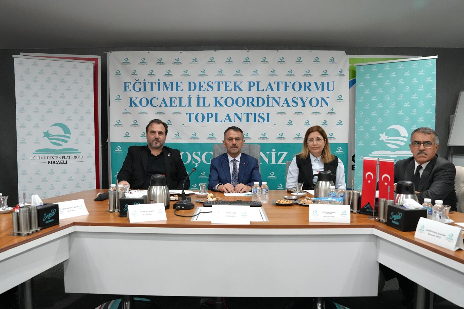 Eğitime Destek Platformu Kocaeli İl Koordinasyon Toplantısı yapıldı