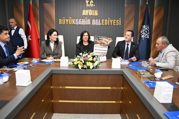 Başkan Çerçioğlu, incir ihracatçılarıyla bir araya geldi