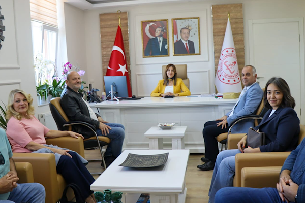 Erasmus Projesi kapsamında İl Milli Eğitim Müdürü Hayta’ya ziyaret