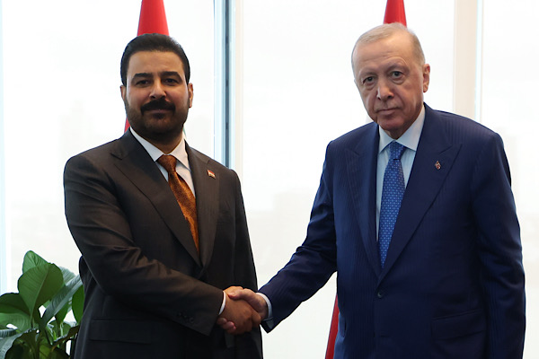 Cumhurbaşkanı Erdoğan, Irak Başbakanı Zeydi ile görüştü
