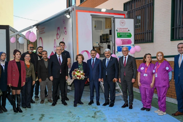 Kocaeli’de mobil mamografi aracı hizmete sunuldu